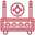 React Router icon representing navigation between pages in single page applications
