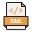 JSX icon representing JavaScript XML syntax used in React