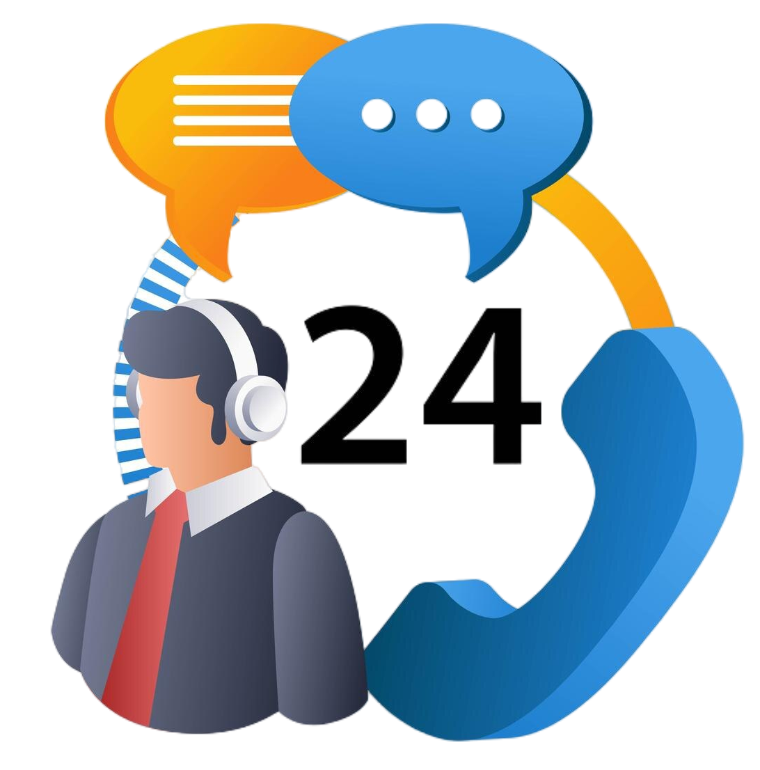 24/7 customer support service assistant helping users