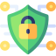 Yii security feature icon representing protection against attacks and secure web development